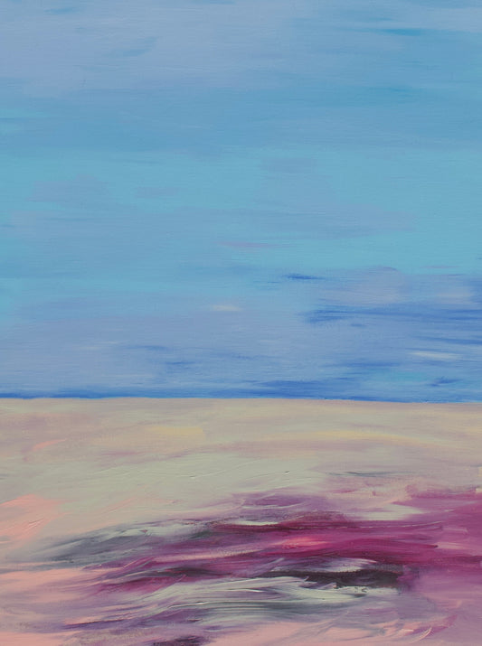 Lavender Evening by Laura White Carpenter Scarf